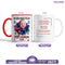 Custom Baby Superman Mug – “The Flying Peanut” Design with Name, Photo & Quote – Personalized Gift for Moms